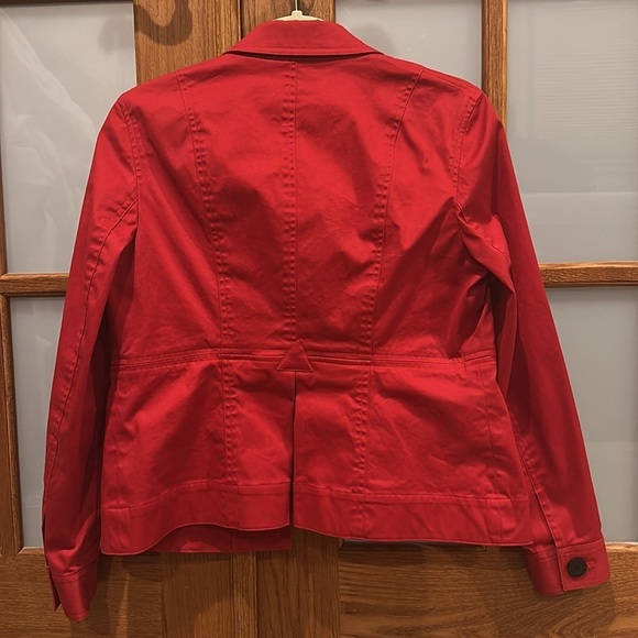 Jones New York Signature bold red jacket in good condition!​​​ - Picture 6 of 10
